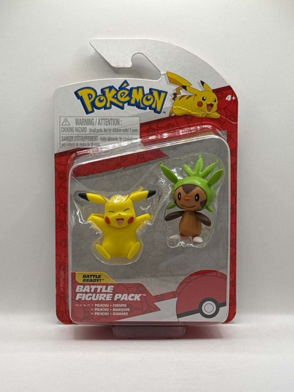 Pokemon Battle Figure Pack Pikachu & Chespin